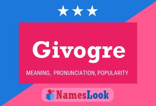 ملصق اسم Givogre