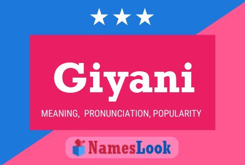 ملصق اسم Giyani