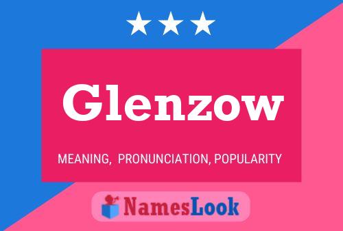 ملصق اسم Glenzow