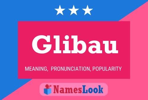 ملصق اسم Glibau