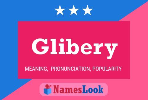 ملصق اسم Glibery