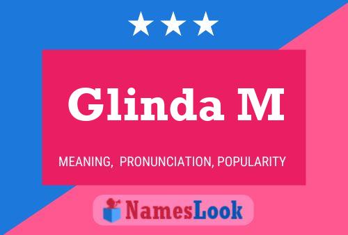 ملصق اسم Glinda M