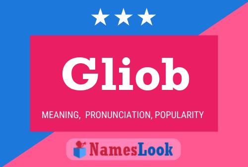 ملصق اسم Gliob