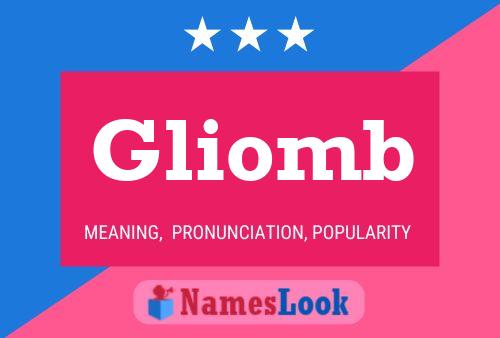 ملصق اسم Gliomb