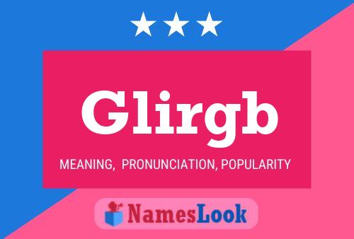 ملصق اسم Glirgb