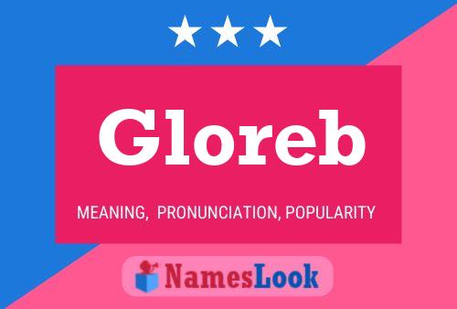 ملصق اسم Gloreb