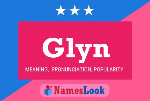 ملصق اسم Glyn