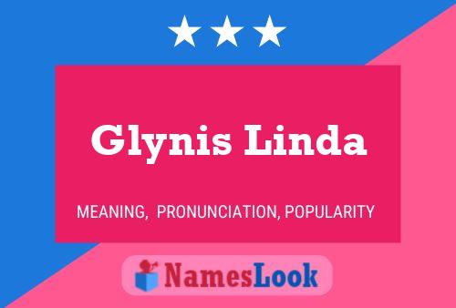 ملصق اسم Glynis Linda