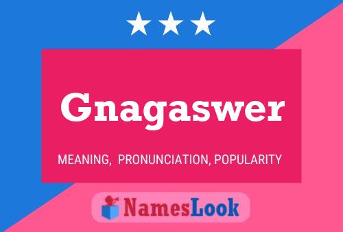 ملصق اسم Gnagaswer