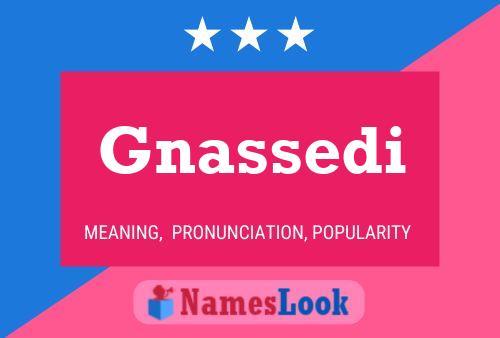 ملصق اسم Gnassedi