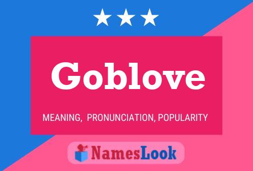 ملصق اسم Goblove