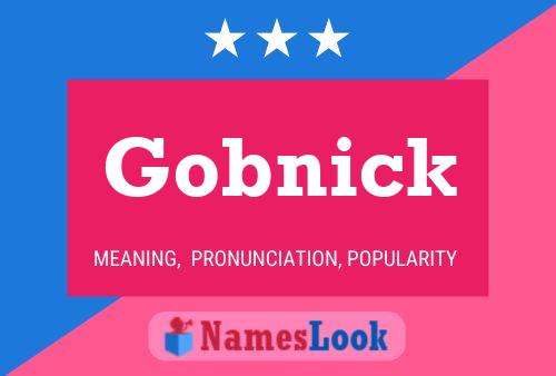 ملصق اسم Gobnick