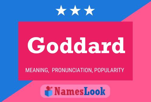 ملصق اسم Goddard