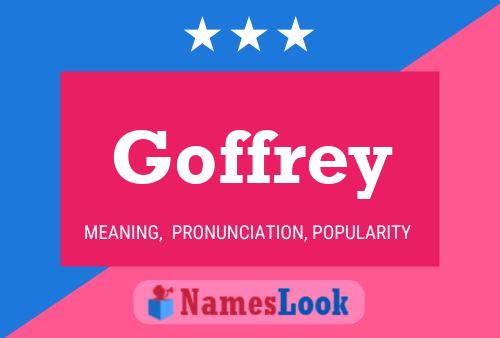 ملصق اسم Goffrey