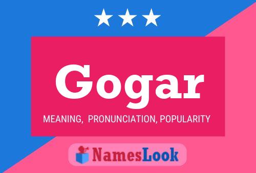 ملصق اسم Gogar