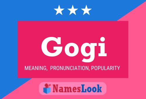 ملصق اسم Gogi