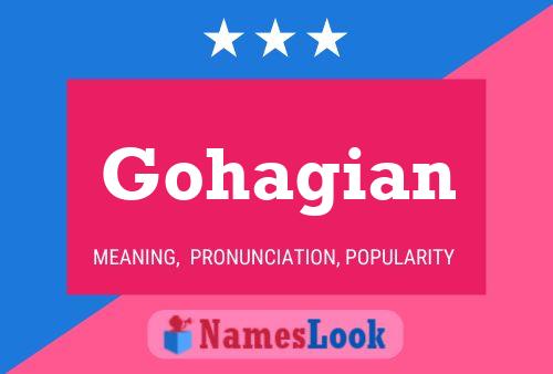 ملصق اسم Gohagian