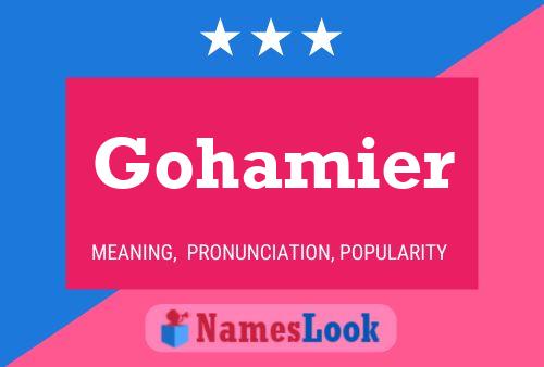 ملصق اسم Gohamier