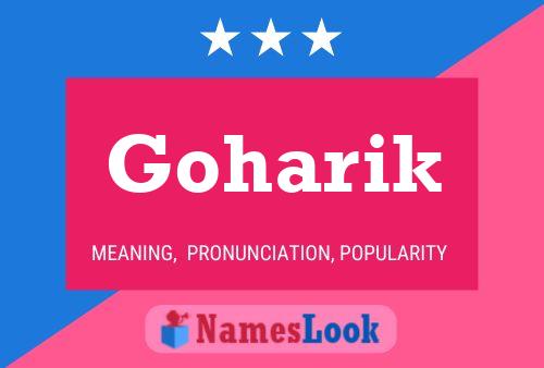 ملصق اسم Goharik