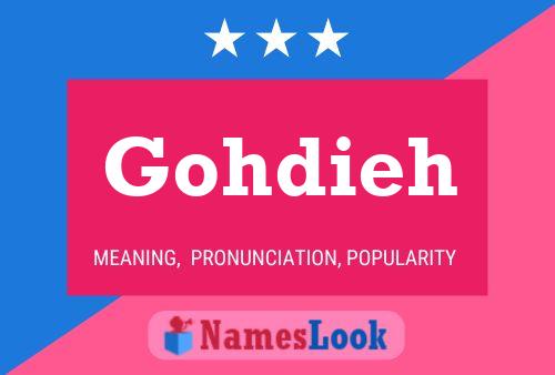 ملصق اسم Gohdieh