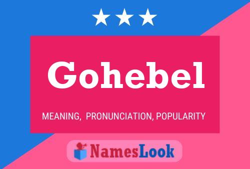 ملصق اسم Gohebel