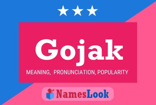 ملصق اسم Gojak