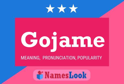 ملصق اسم Gojame