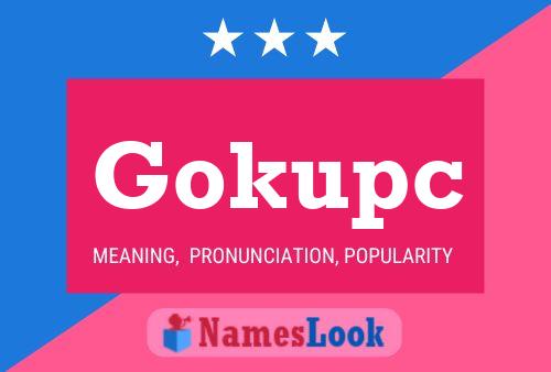 ملصق اسم Gokupc