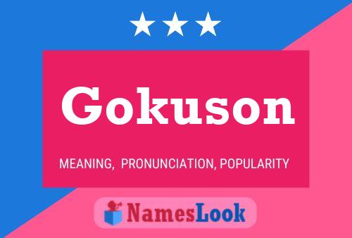 ملصق اسم Gokuson