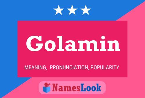 ملصق اسم Golamin