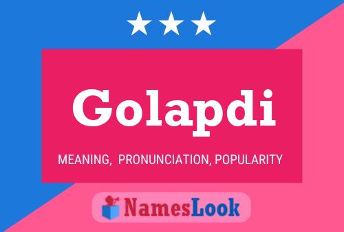 ملصق اسم Golapdi