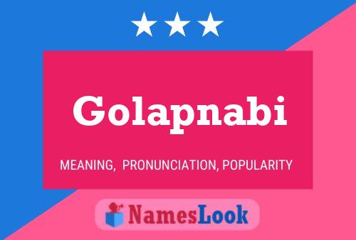 ملصق اسم Golapnabi