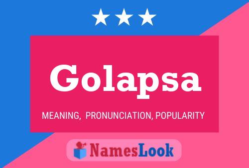 ملصق اسم Golapsa