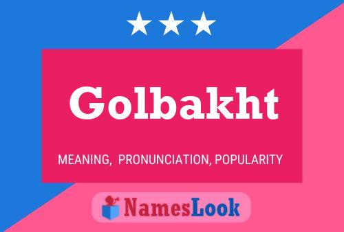 ملصق اسم Golbakht