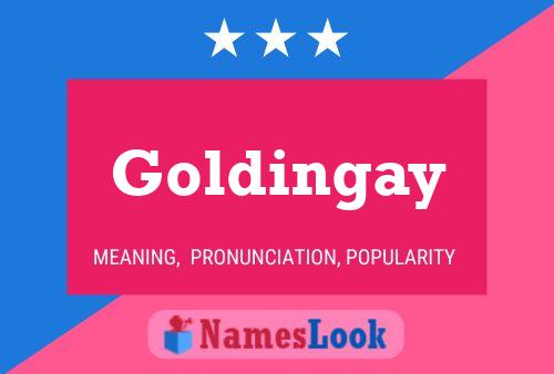 ملصق اسم Goldingay