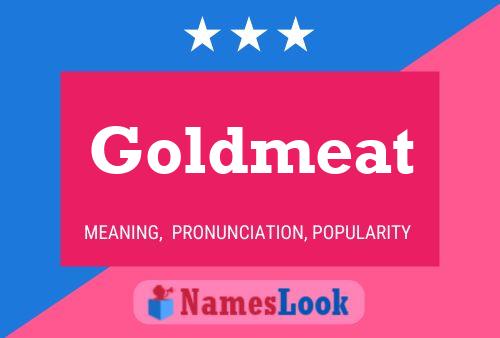 ملصق اسم Goldmeat