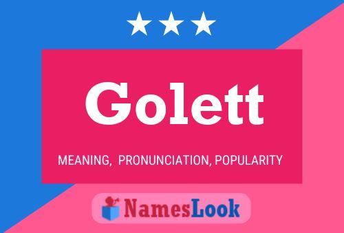 ملصق اسم Golett