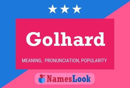 ملصق اسم Golhard