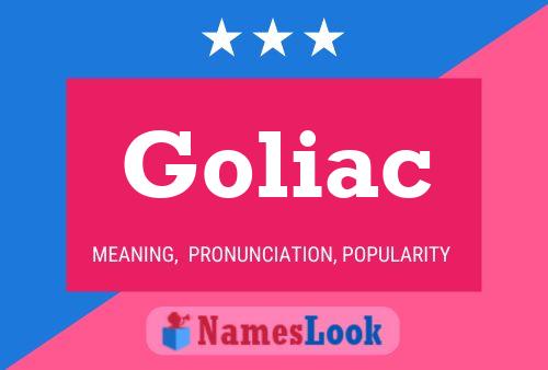 ملصق اسم Goliac