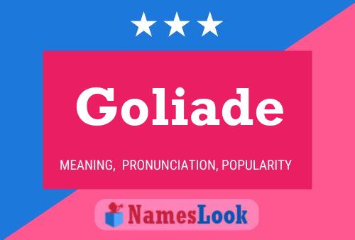 ملصق اسم Goliade