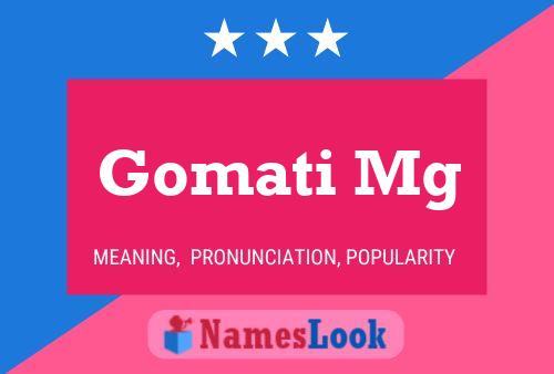 ملصق اسم Gomati Mg