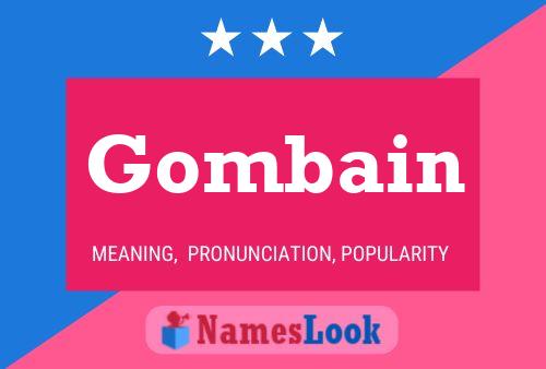 ملصق اسم Gombain