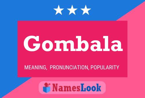 ملصق اسم Gombala