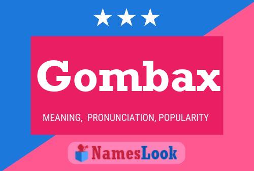 ملصق اسم Gombax