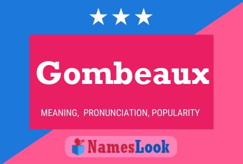 ملصق اسم Gombeaux