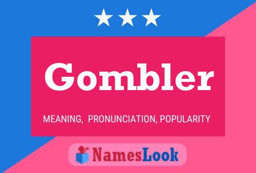 ملصق اسم Gombler