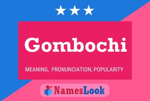 ملصق اسم Gombochi