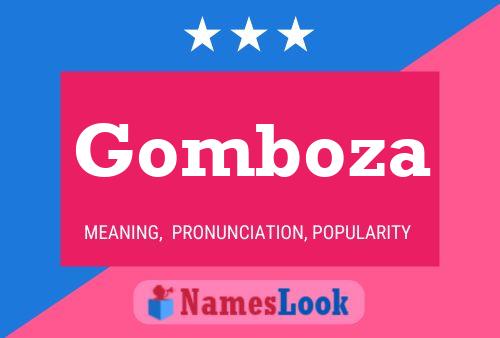 ملصق اسم Gomboza