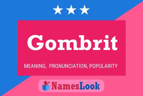 ملصق اسم Gombrit