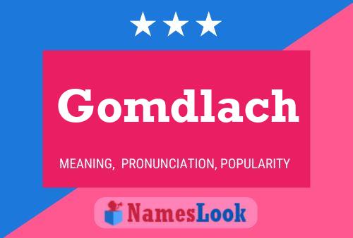 ملصق اسم Gomdlach